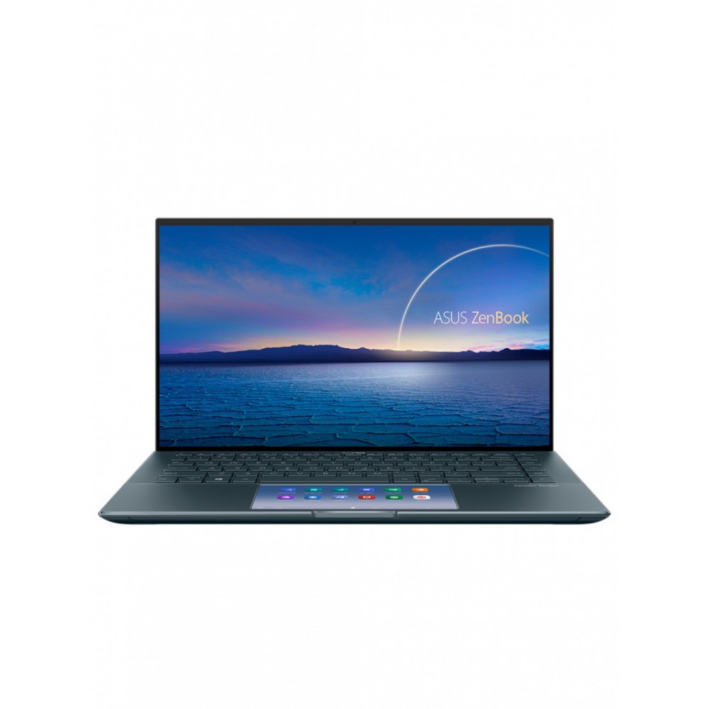 Ноутбук ASUS UX435EA-A5022R +bag+cable 14"(1920x1080 (матовый) IPS)/Intel Core i7 1165G7(2.8Ghz)/16384Mb/1024PCISSDGb/noDVD/Int:Intel Iris Xe Graphics/Cam/BT/WiFi/war 1y/1.19kg/Pine Grey/W10Pro + ScreenPad / 90NB0RS1-M01150 90NB0RS1-M01150