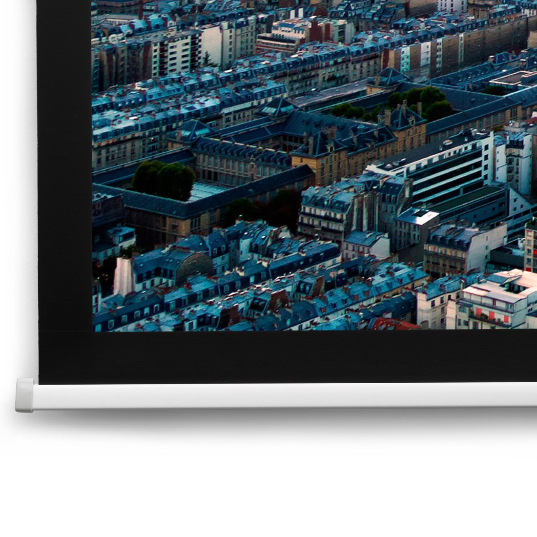 Экран для проектора Projecta 10100056 Compact Electrol 90x160 см (66") Matte White для домашнего кинотеатра с эл/приводом, доп. черная кайма 95 см 16:9 10100056 10100056