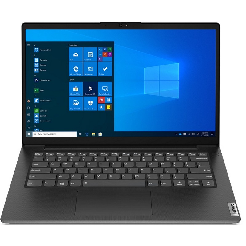 Ноутбук Lenovo V14 GEN2 ALC 14.0FHD_TN_AG_250N_N/ RYZEN_7_5700U_1.8G_8C_MB/ 4GB DDR4_2666+4GB DDR4_2666/ 256GB_SSD_M.2_2242_NVME_TLC/ / INTEGRATED_GRAPHICS/ WLAN_2X2AC+BT_LC/ NO_OS/ BLACK 82KC003FRU 82KC003FRU