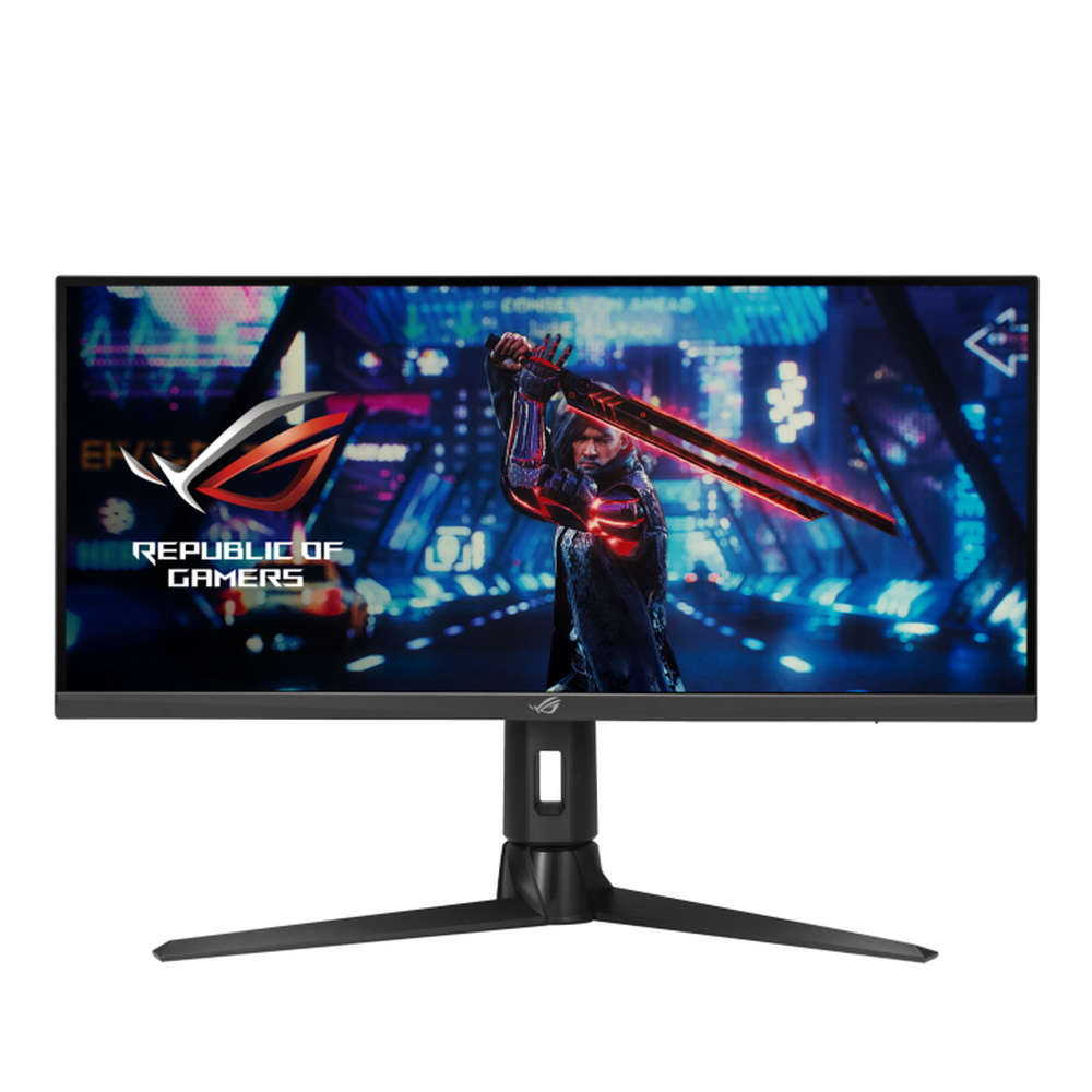 Монитор ASUS 29.5" XG309CM ROG Strix черный IPS LED 21:9 HDMI M/M матовая HAS Piv 300cd 178гр/178гр 2560x1080 220Hz FreeSync Premium DP FHD USB  90LM07N0-B01170 90LM07N0-B01170