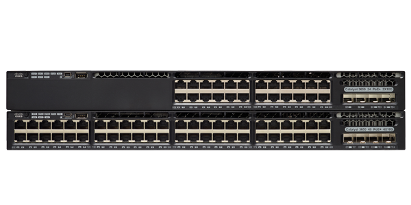 Коммутатор Cisco Catalyst 3650 24 Port PoE 2x10G Uplink IP Services WS-C3650-24PD-E WS-C3650-24PD-E