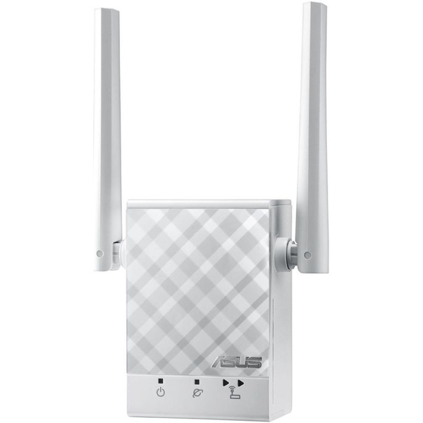 Репитер Asus RP-AC51 // WI-FI репитер, 802.11n + 802.11 ac, до 300 + 433Мбит/c, 2,4 + 5 гГц, LAN ; 90IG03Y0-BO3410 RP-AC51 RP-AC51