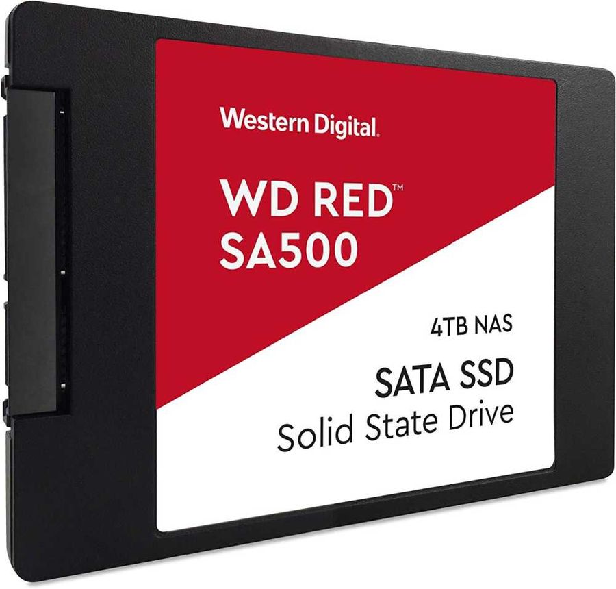 Твердотельный накопитель WD SATA 4Tb WDS400T1R0A Red SA500 2.5" WDS400T1R0A WDS400T1R0A