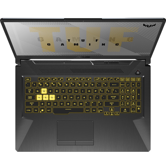 Ноутбук ASUS TUF FX706LI-HX175T 17.3"(1920x1080 (матовый, 144Hz) IPS)/Intel Core i5 10300H(2.5Ghz)/8192Mb/512PCISSDGb/noDVD/Ext:nVidia GeForce GTX1650Ti(4096Mb)/Cam/BT/WiFi/war 1y/2.6kg/Fortress Gray/W10 90NR03S1-M03670 90NR03S1-M03670
