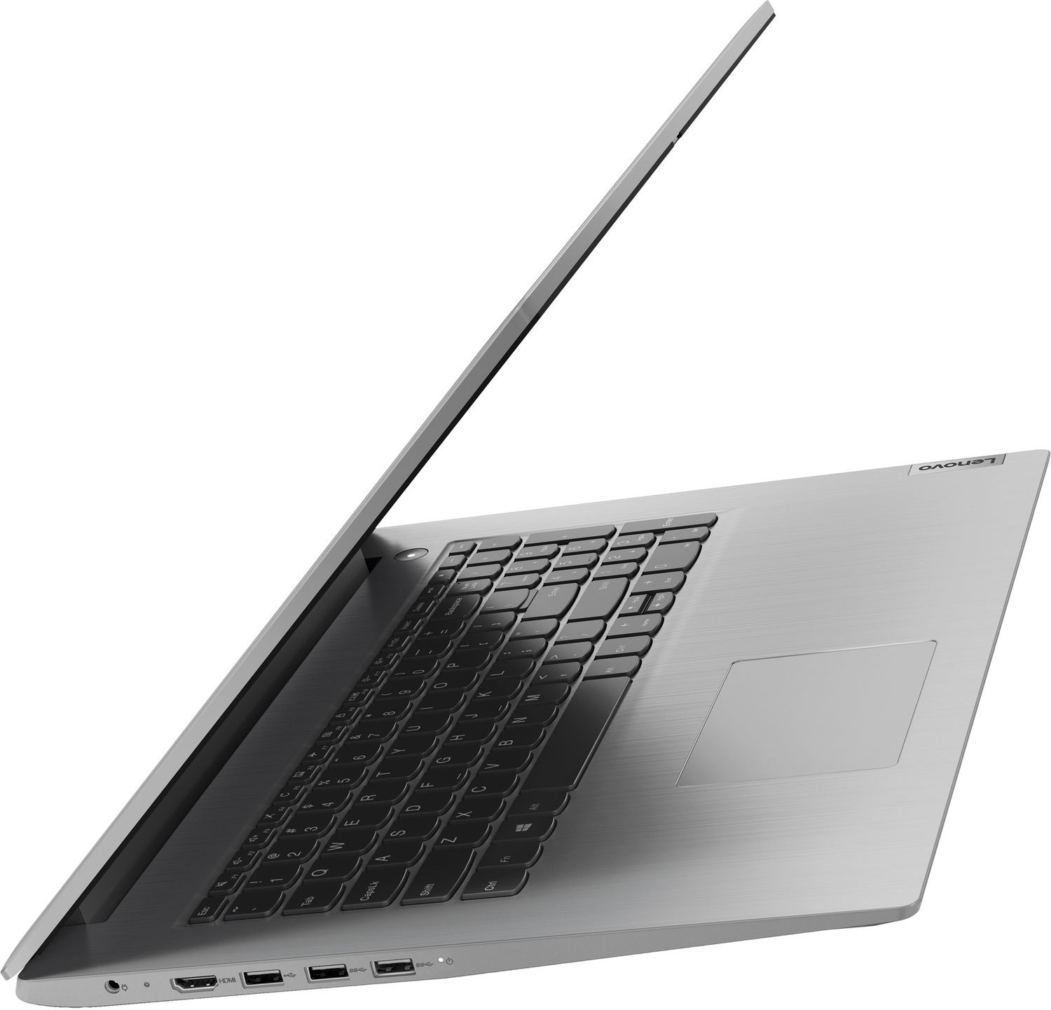Ноутбук Lenovo IdeaPad 3 17ADA05 17.3'' HD+(1600x900) nonGLARE/AMD Ryzen 5 3500U 2.1GHz Quad/8GB/256GB SSD/Integrated/noDVD/WiFi/BT5.0/0,3 MP/4in1/8 h/2,2 kg/W10/1Y/PLATINUM GREY 81W20097RU 81W20097RU