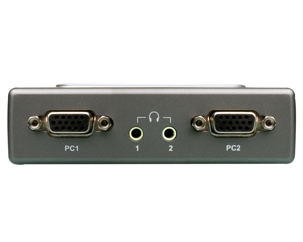 Переключатель D-Link 2-port KVM Switch with VGA, PS/2 and Audio ports KVM-121/B1A KVM-121/B1A