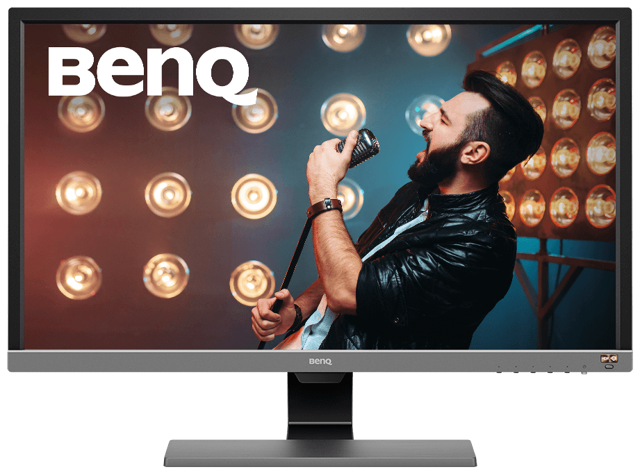 Монитор BenQ 27,9" EL2870U TN LED 3840x2160 6ms 16:9 250 cd/m2 5(1)ms 12M:1 170/160 HDMI2.0 x2/DP1.4/headphone jack/ Flicker-free Speaker Tilt Metalli 9H.LGTLB.QSE 9H.LGTLB.QSE
