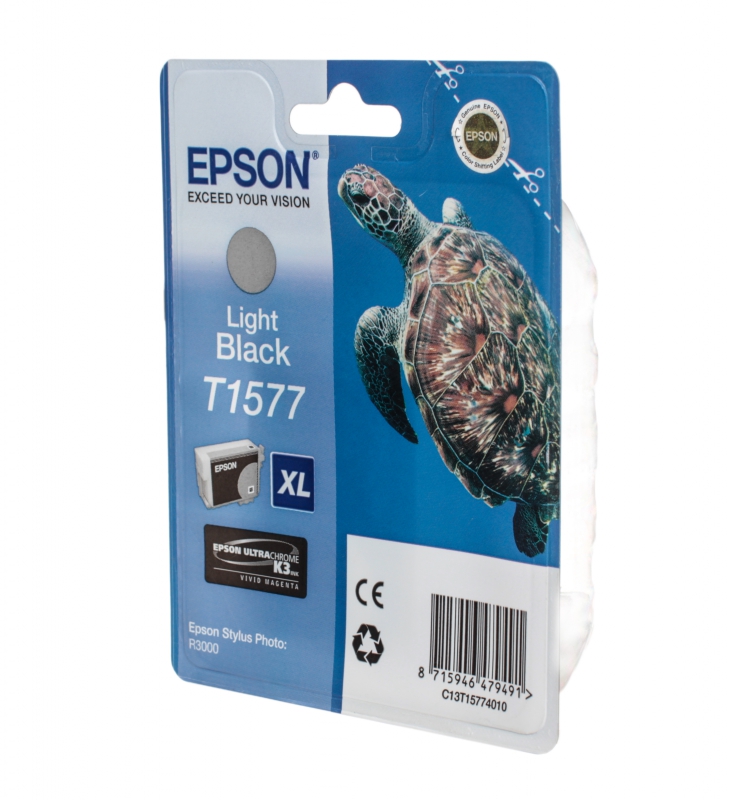 Картридж Epson C13T15774010  для Stylus Photo R3000 (серый) C13T15774010