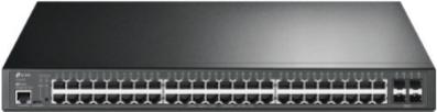 Коммутатор TP-Link TL-SG3452P JetStream L2+ 48x1Gb PoE+ (348W) 802.3af/at, 4x1Gb SFP slots, 1xRJ-45, 1xMicro-USB console ports TL-SG3452P TL-SG3452P