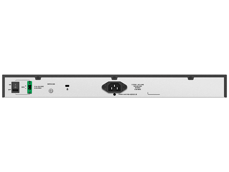 Коммутатор D-Link L2 Managed Switch with 24 10/100/1000Base-T ports and 4 1000Base-X SFP ports (24 PoE ports 802.3af/802.3at (30 W), PoE Budget 193W) DGS-3000-28LP/B1A DGS-3000-28LP/B1A #3