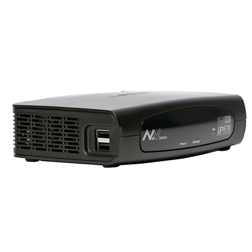 NV-101 Full HD Телевизионная приставка и медиаплеер (2*LAN 10/100Base-T,2xUSB,S/PDIF, разъемы Audio  NV-101 Full HD