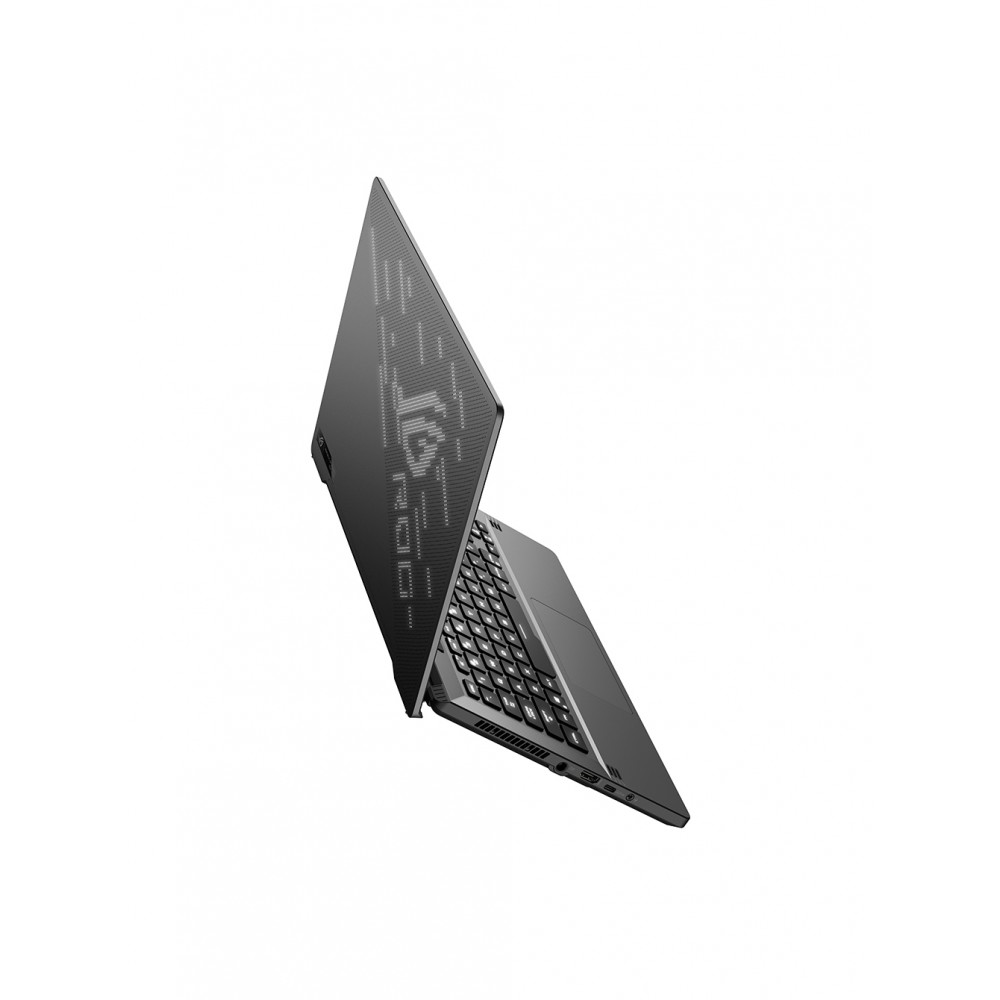 Ноутбук ASUS ROG GA401QM-HZ087T ZEPHYRUS +bag Q1 14"(1920x1080 (матовый, 144Hz) IPS)/AMD Ryzen 9 5900HS(3.1Ghz)/16384Mb/1024PCISSDGb/noDVD/Ext:nVidia GeForce RTX3060(6144Mb)/BT/WiFi/war 1y/1.7kg/Eclipse Gray AniMe Matrix version/W10 90NR05S6-M01560 90NR05S6-M01560