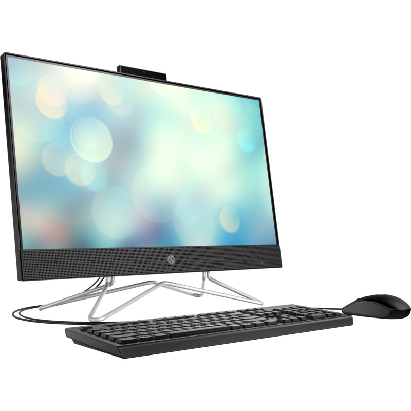 Моноблок HP 24-df1003ur NT 23.8" FHD(1920x1080) Core i3-1115G4, 4GB DDR4 2666 (1x4GB), SSD 256Gb, Intel Internal Graphics, noDVD, kbd&mouse wired, HD Webcam, Jet Black, FreeDOS, 1Y Wty 2S7Q6EA 2S7Q6EA