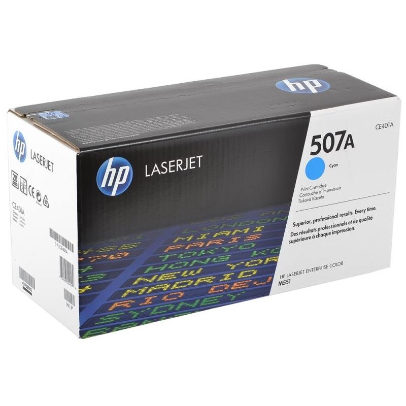 Картридж для HP CLJ Color M551 series Cyan CE401A CE401A