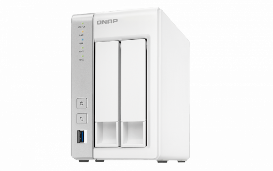 Сетевой RAID-накопитель QNAP 2 отсека для HDD. ARM Cortex-A15 Annapurna Labs AL-314 1,7 ГГц, 4 ГБ. TS-231P2-4G TS-231P2-4G