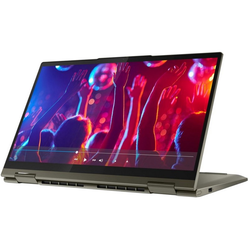 Ноутбук-трансформер Lenovo Yoga 7 14ITL5 Core i5 1135G7/8Gb/SSD512Gb/Intel Iris Xe graphics/14"/IPS/Touch/FHD (1920x1080)/Windows 10/d.green/WiFi/BT/Cam 82BH00ABRU 82BH00ABRU