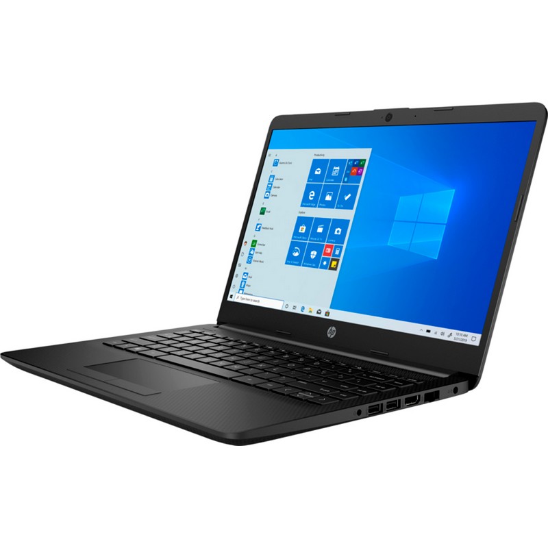 Ноутбук HP 14-dk1014ur Athlon Gold 3150U/4Gb/SSD256Gb/AMD Radeon 530 2Gb/14"/HD (1366x768)/Windows 10/black/WiFi/BT/Cam 22M70EA 22M70EA