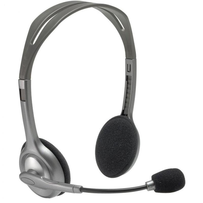 Гарнитура Logitech Headset H110 black (981-000472) Logitech H110 black Headset 981-000472 981-000472 #2