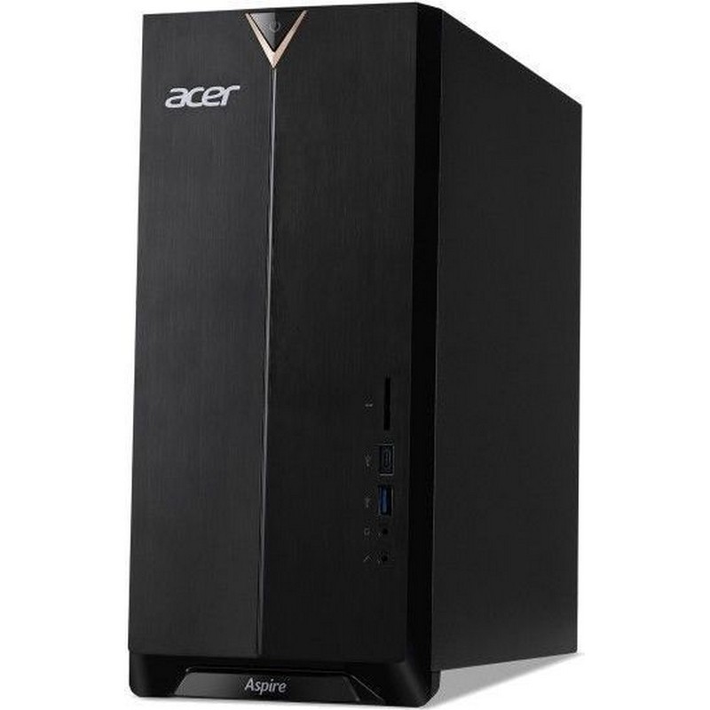 Персональный компьютер Acer Aspire TC-390 MT Ryzen 3 3200G (3.6)/8Gb/1Tb 7.2k/Vega 8/Windows 10 Home/GbitEth/220W/черный DT.BCZER.002 DT.BCZER.002