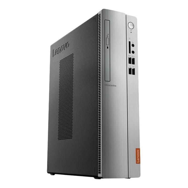 Персональный компьютер Lenovo IdeaCentre 310S-08ASR SFF A4 9125 (2.3)/4Gb/1Tb 7.2k/R3/DVDRW/CR/Windows 10 Home Single Language/GbitEth/65W/черный/серебристый 90G9007MRS 90G9007MRS