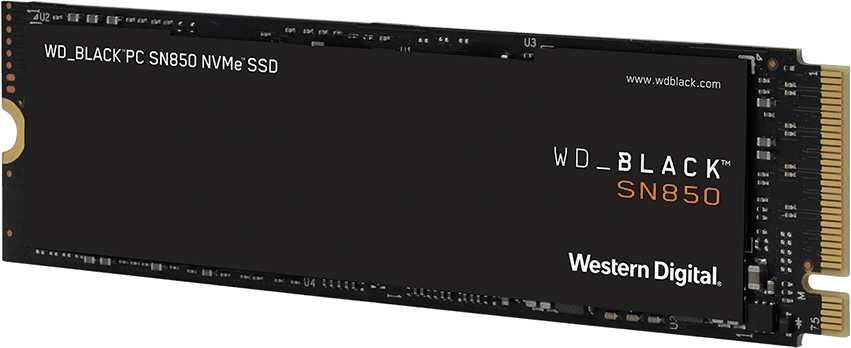 Твердотельный накопитель WD PCI-E 4.0 x4 2Tb WDS200T1X0E Black SN850 M.2 2280 WDS200T1X0E WDS200T1X0E