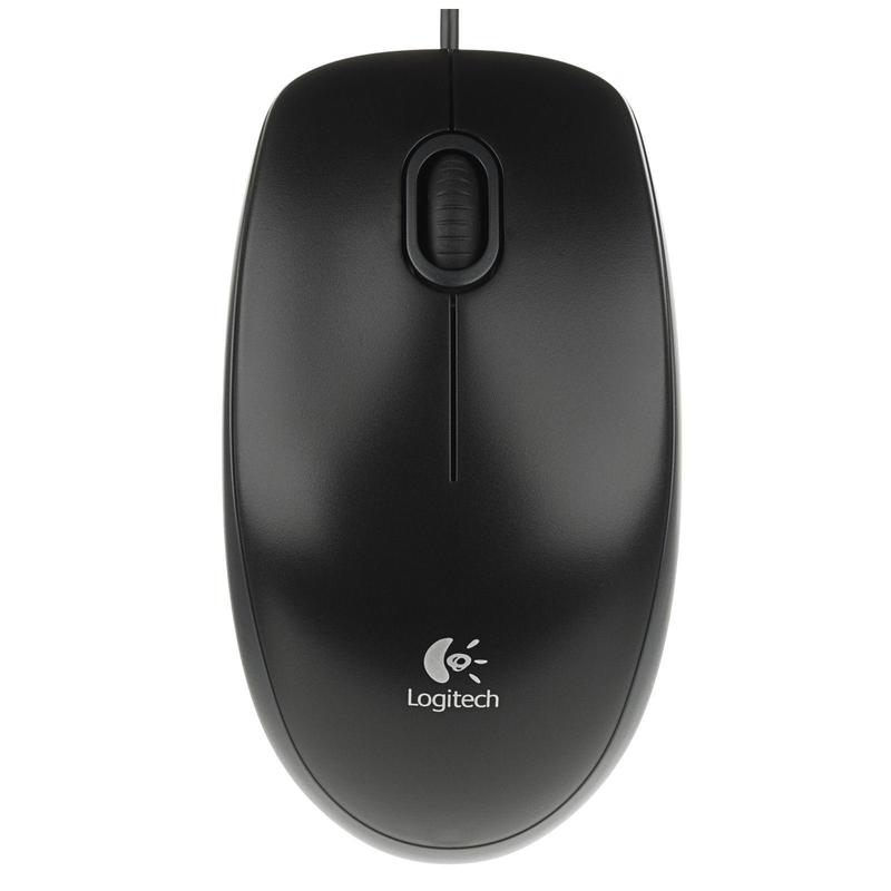 Мышь Logitech B100 Optical Mouse, USB, 800dpi, Black 910-003357 910-003357 / 910-006605 #3