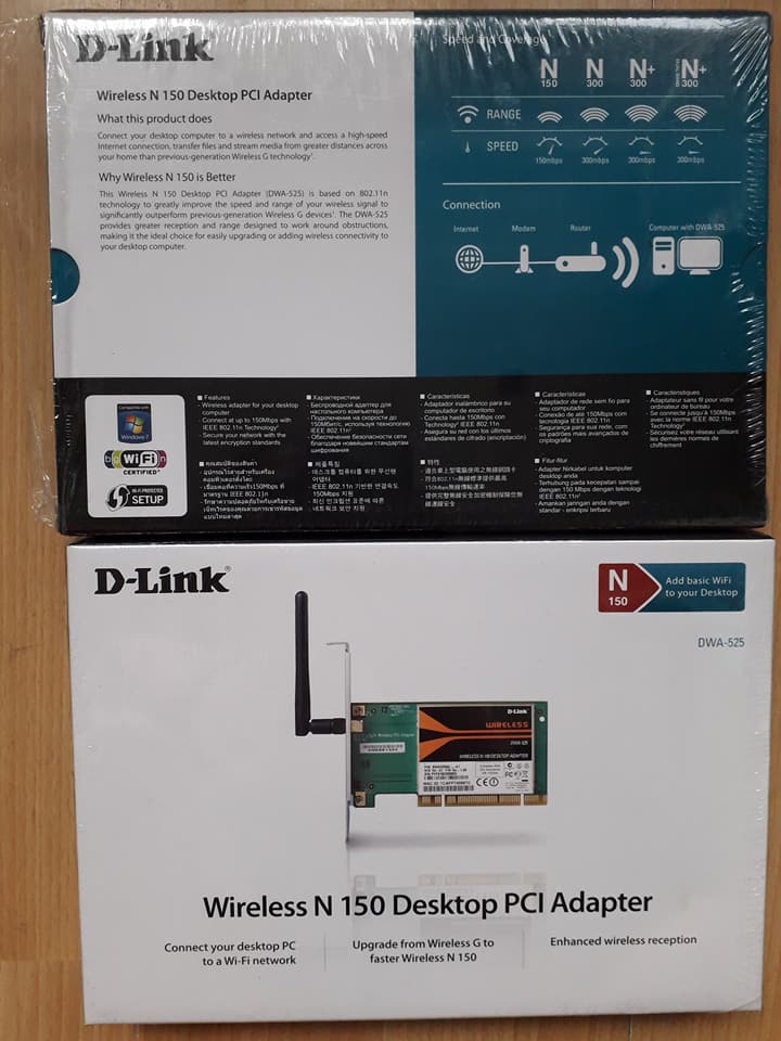 DWA-525/EU Адаптер беспроводной N 150 PCI draft 802.11n DWA-525/EU #1