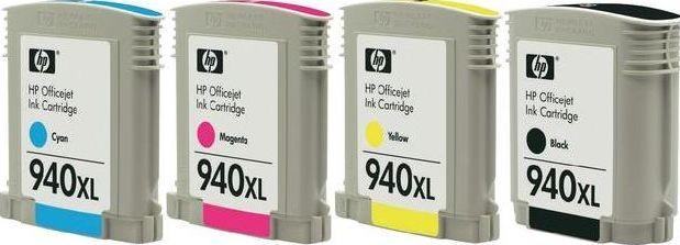 Картридж струйный HP 940XL голубой/пурпурный/желтый/черный набор карт. для HP OJ Pro 8000/8500 C2N93AE C2N93AE