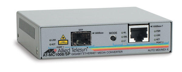 Медиаконвертер Allied Telesis 1000T to SFP Media Converter AT-MC1008/SP-60 AT-MC1008/SP-60