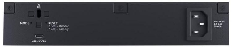 Коммутатор Dell EMC X1018 с веб-интерфейсом, 16 портов 1GbE и 2 порта 1GbE SFP, 3YPSNBD X1018-AEIK-01 X1018-AEIK-01