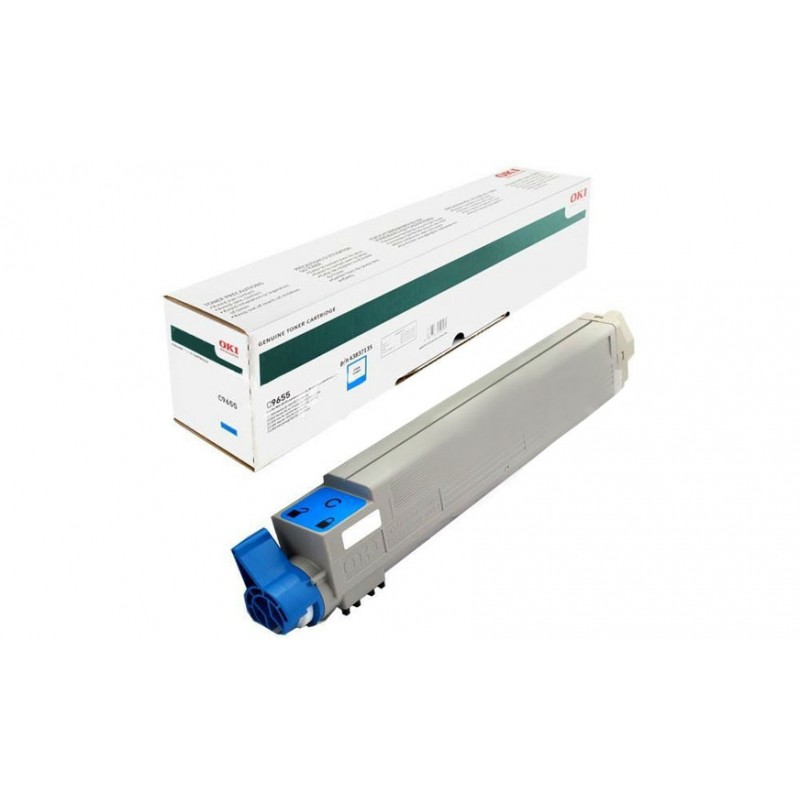 Тонер-картридж Oki C9655 22K (cyan) 43837135