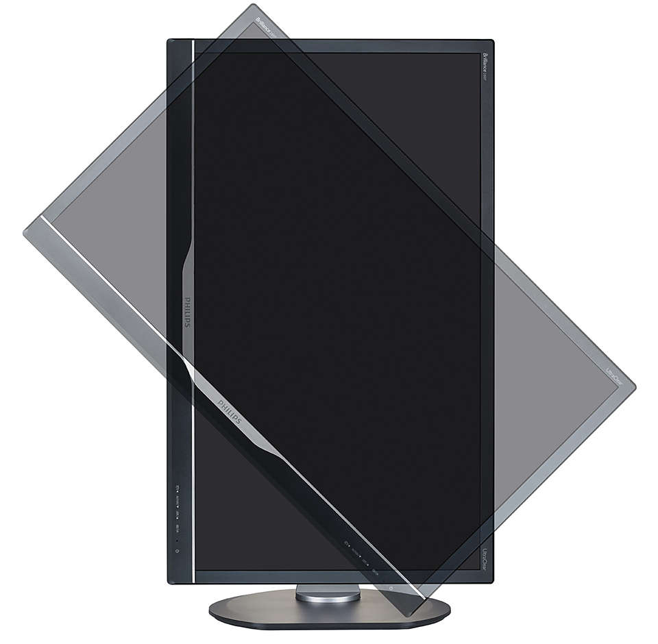 Монитор Philips 28" 288P6LJEB 3840x2160 4K UHD TN LED 16:9 1ms VGA DVI HDMI HDMI-MHL DP 2*USB2.0 2*USB3.0 50M:1 170/160 300cd HAS Pivot Tilt Swivel Speakers Black 288P6LJEB/00 288P6LJEB/00