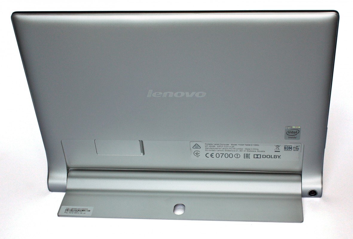 Планшетный компьютер Lenovo Yoga Tablet 2 1050L Atom Z3745 (1.33) 4C/RAM2Gb/ROM32Gb 10.1" IPS 1920x1200/3G/4G/WiF 59428016