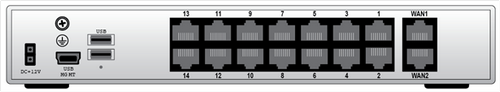 Межсетевой экран Fortinet FortiGate-90D 16 x GE RJ45 ports (2x WAN ports, 14x Switch ports), 32GB onboard storage. Max managed FortiAPs (Total / Tunnel) 32 / 16 FG-90D FG-90D