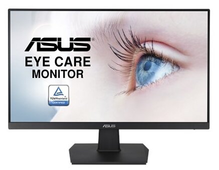 Монитор ASUS 27" VA27EHE IPS LCD monitor 16:9, FHD 1920x1080, 5ms(GTG), 250 cd/m2, 1000 :1, 178°(H), 178°(V), 75 Hrz, D-sub, HDMI, VESA 100x100 mm, bl 90LM0550-B01170 90LM0550-B01170