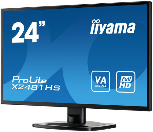 Монитор Iiyama 23.6" X2481HS-B1 черный X2481HS-B1 X2481HS-B1