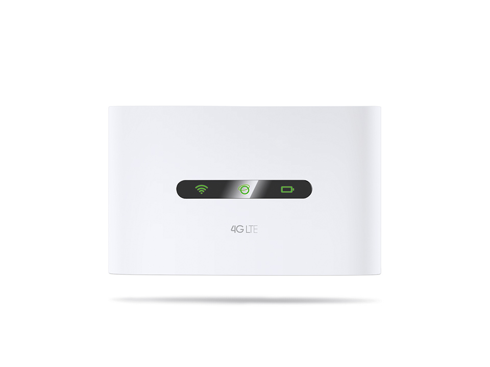 Маршрутизатор TP-Link 4G LTE, встроенный 4G/3G-модем, слот SIM, 2000 мАч аккумулятор, слот micro SD, 300n M7300 M7300