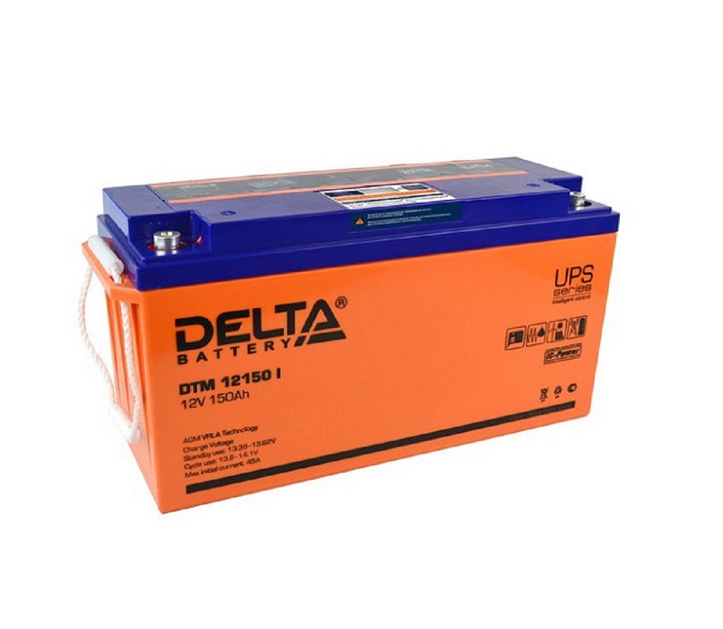 Батарея Delta DTM I, UPS-серия 12В, 150Ач DTM 12150 I DTM 12150 I