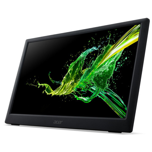 Монитор Acer 15.6" PM161Qbu черный IPS LED 7ms 16:9 глянцевая 220cd 170гр/170гр 1920x1080 USB 1.4кг UM.ZP1EE.001 UM.ZP1EE.001