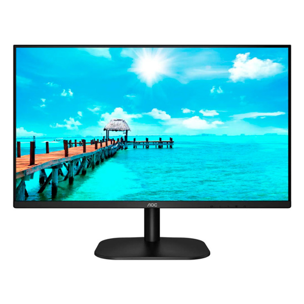 Монитор AOC 27" 1920x1080@75Гц VA LED 16:9 4ms VGA HDMI 20M:1 4000:1 178/178 250cd Tilt Speakers Black 27B2AM 27B2AM