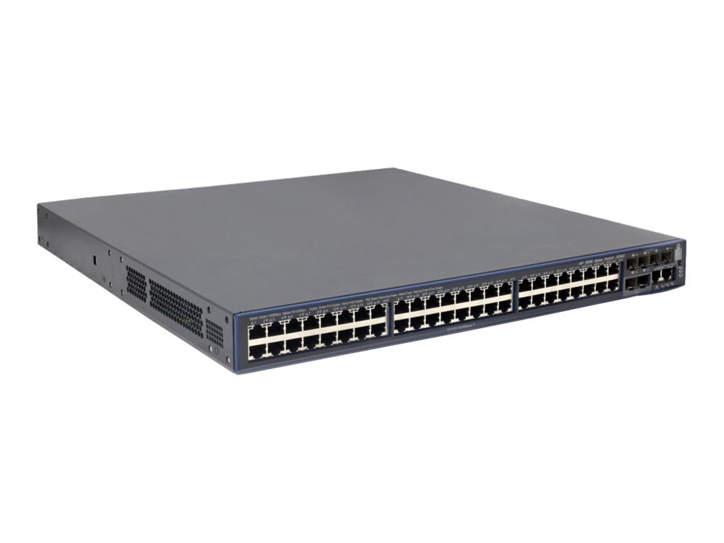 Коммутатор HPE 5500-48G-PoE+-4SFP HI Switch w/2 Slt JG542A JG542A