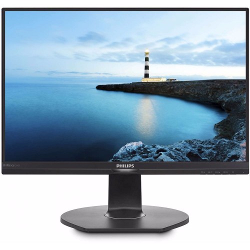 Монитор Philips 24,1" Black (IPS, 1920x1200, D-sub+HDMI+DP, 5 ms, 178°/178°, 300 cd/m, 20M:1, MM, Pivot) 240B7QPTEB (00/01) 240B7QPTEB (00/01)