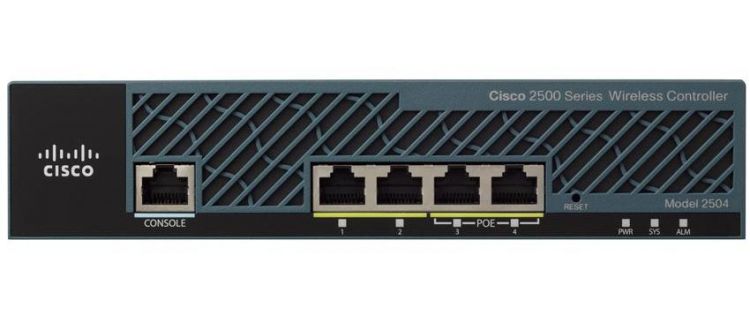 Контроллер Cisco 504 Wireless Controller with 50 AP Licenses AIR-CT2504-50-K9 AIR-CT2504-50-K9