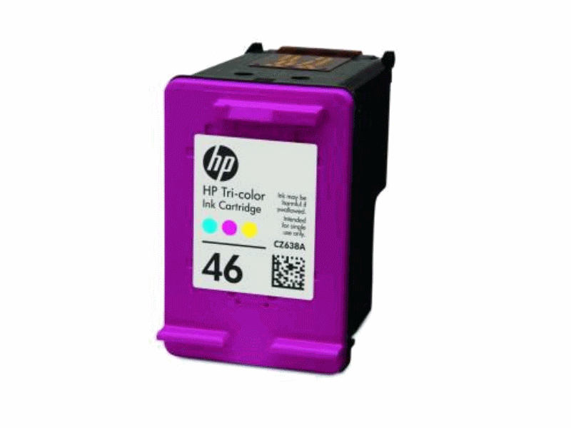 Картридж струйный HP 46 многоцветный/черный набор карт. для HP DJ Adv 2020hc/2520hc F6T40AE F6T40AE