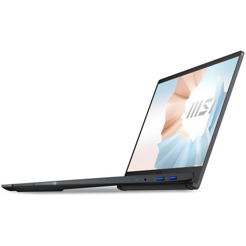 Ноутбук MSI Modern 14 B4MW-252RU Ryzen 7 4700U/8Gb/SSD256Gb/AMD Radeon/14"/IPS/FHD (1920x1080)/Windows 10/dk.grey/WiFi/BT/Cam 9S7-14DK14-252 9S7-14DK14-252