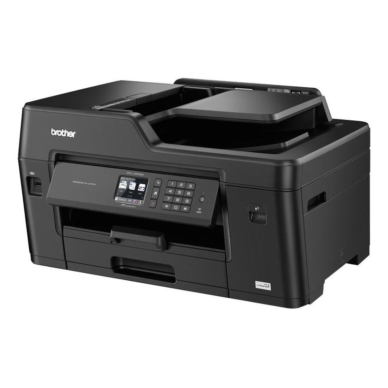 МФУ Brother MFC-J3530 А3, цветной струйный, 35/27 стр/мин, 128Мб, факс, дуплекс, ADF50, WiFi, LAN MFCJ3530DWR1 MFCJ3530DWR1