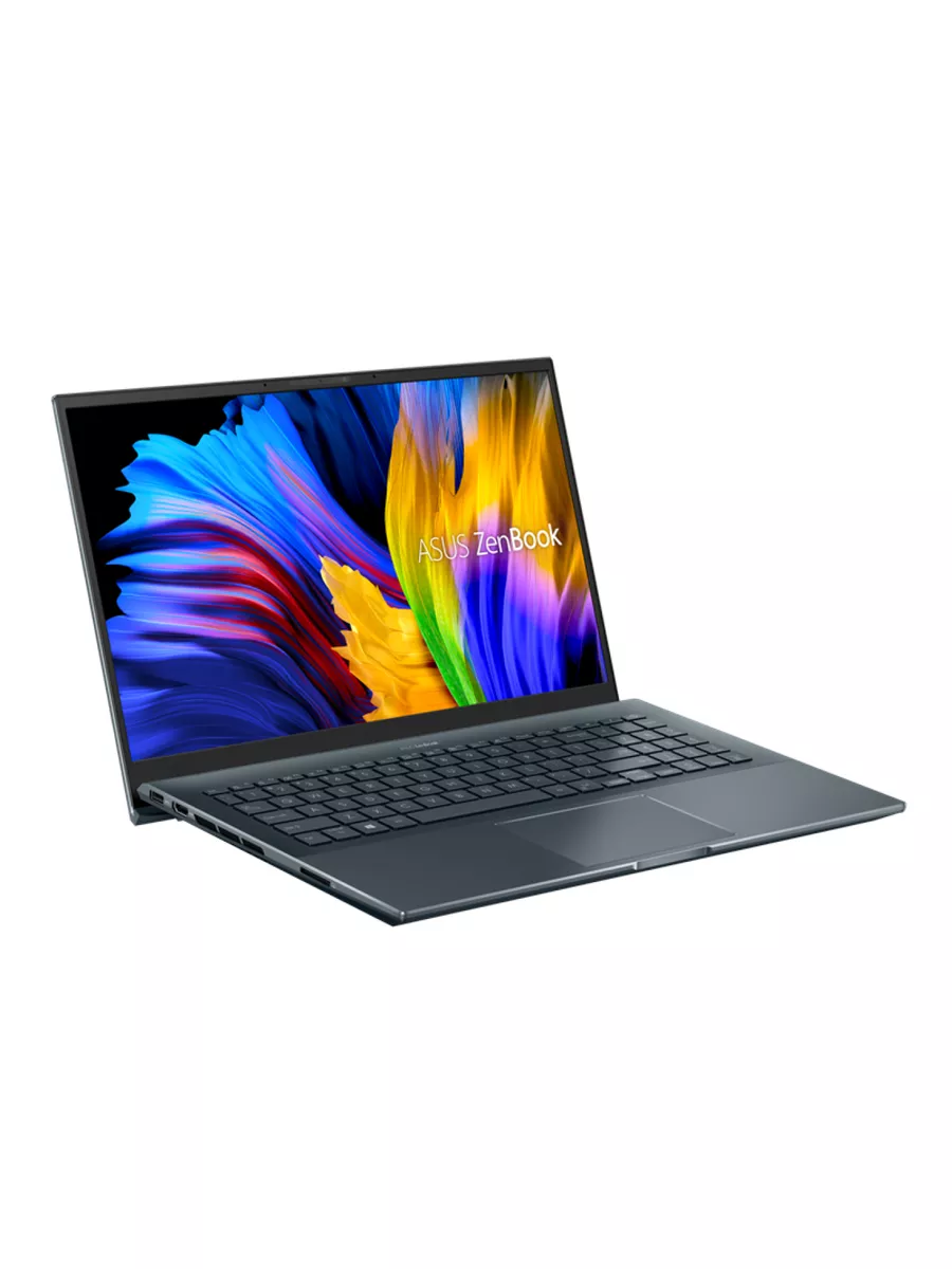 Ноутбук ASUS Zenbook Pro 15 UM535QA-KS241 AMD Ryzen 7 5800H/16Gb/1Tb SSD SSD Nvme/15.6 FHD GLARE TOUCH IPS 400 nit 1920x1080/WiFi5/BT/No OS/1.8Kg/PINE GREY(GLASS)/SLEEVE/RU_EN_Keyboard 90NB0UK1-M00BN0 90NB0UK1-M00BN0 #2