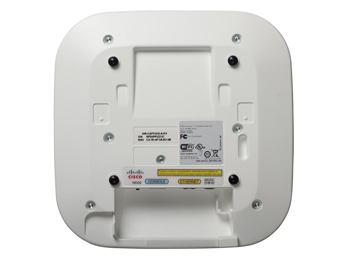 Точка доступа Cisco 802.11ac Ctrlr AP 4x4:3SS w/CleanAir; Ext Ant; R Reg Domain AIR-CAP3702E-R-K9 AIR-CAP3702E-R-K9