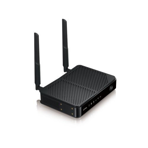 Маршрутизатор Zyxel  LTE Cat.6 Wi-Fi  LTE3301-PLUS (вставляется сим-карта), 1xLAN/WAN GE, 3x LAN GE, 802.11ac (2,4 и 5 ГГц) до 300+867 Мбит/с, 1xUSB2.0, 2 разъема SMA-F (для внешних LTE антенн) LTE3301-PLUS-EU01V1F LTE3301-PLUS-EU01V1F #1