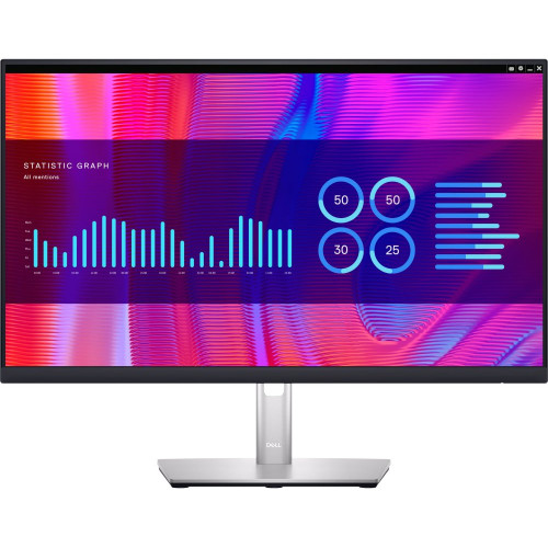 Монитор Dell 23,8" S/BK (IPS; 16:9; 300cd/m2; 1000:1; 5ms; 2560x1440x60Hz; 178/178; DP; HDMI; 5xUSB; HAS; Tilt; Pivot; VESA)  P2423D P2423D #6